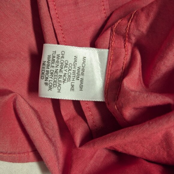 Roundtree & Yorke Men's Heritage Intense Red Collect Shirt Size XXl Cotton  (57) - Picture 8 of 10